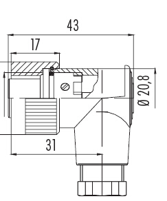 K18M-4POL150Bߴͼ