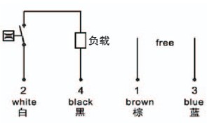 流量开关接线图: