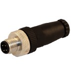HTP M12针式航空插头